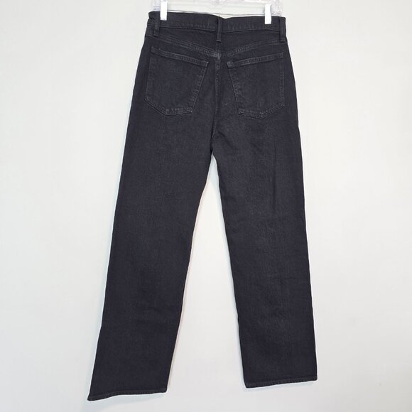 Abercrombie & Fitch 90s Relaxed Jeans 28 Black NWT - Picture 2 of 8